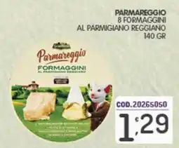 Eurocash Parmareggio formaggini al parmigiano reggiano offerta