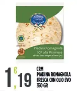 Euroesse CRM Piadina Romagnola Fresca con Olio EVO offerta