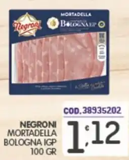 Eurocash Negroni mortadella bologna igp offerta