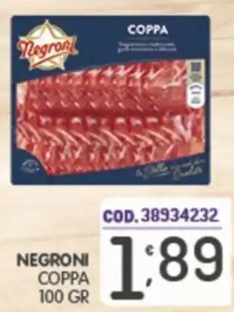 Eurocash Negroni coppa offerta