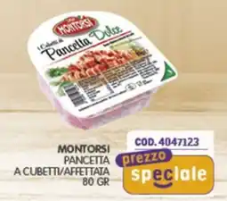 Eurocash Montorsi Pancetta a cubetti/affettata offerta
