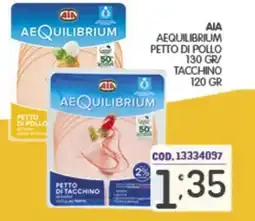 Eurocash AIA AEQUILIBRIUM petto di tacchino offerta