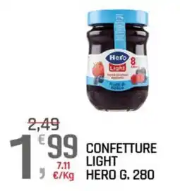 A&O Confettura light Hero offerta