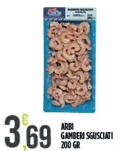 Euroesse Arbi gamberi sgusciati offerta