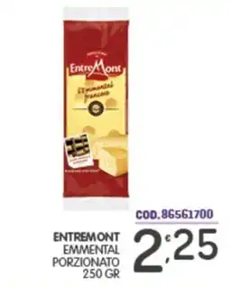 Eurocash Entremont emmental porzionato offerta