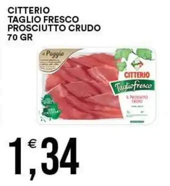 Vantaggio Cash&Carry Citterio taglio fresco prosciutto crudo offerta