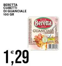 Vantaggio Cash&Carry Beretta cubetti di guanciale offerta