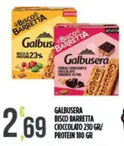Euroesse Galbusera Bisco Barretta Cioccolato offerta