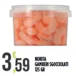 Euroesse Norita gamberi sgocciolati offerta