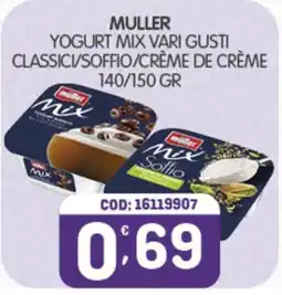 Eurocash Muller Yogurt Mix Vari Gusti offerta