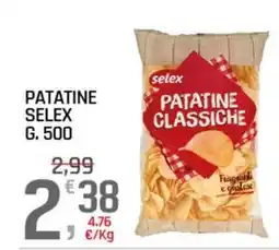 A&O Patatine Selex offerta