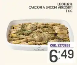 Eurocash Carciofi a spicchi arrostiti Le Delizie offerta