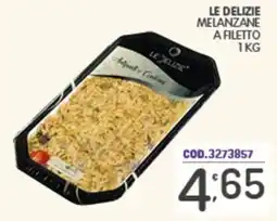 Eurocash Le Delizie melanzane a filetto offerta