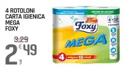 A&O Carta igienica mega Foxy offerta