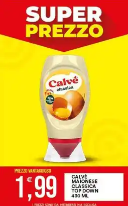 Vantaggio Cash&Carry Calvé maionese classica offerta