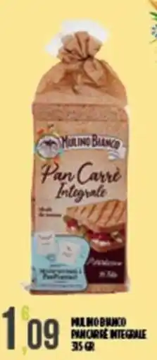 Euroesse Mulino Bianco Pan Carré Integrale offerta