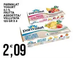 Vantaggio Cash&Carry Parmalat yogurt 0.1% frutta assortita/vellutata offerta