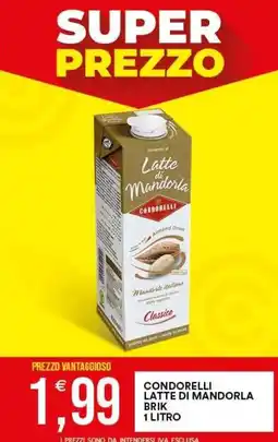 Vantaggio Cash&Carry Condorelli Latte di Mandorla offerta
