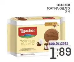 Eurocash Loacker tortina gelato offerta