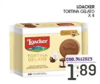 Eurocash Loacker tortina gelato offerta
