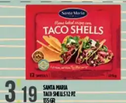 Euroesse Santa Maria taco shells offerta