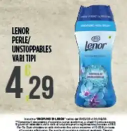 Euroesse Lenor Perle/Unstoppables offerta