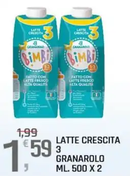 A&O Latte crescita 3 Granarolo offerta