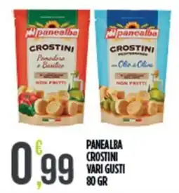 Euroesse Panealba crostini vari gusti offerta