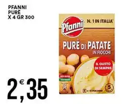 Vantaggio Cash&Carry Pfanni Pure di Patate in Fiocchi offerta