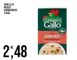Vantaggio Cash&Carry Riserva Gallo Riso Arborio offerta