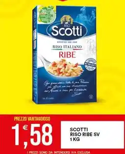Vantaggio Cash&Carry Scotti Riso Ribe offerta