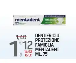 A&O Dentifricio protezione famiglia Mentadent offerta