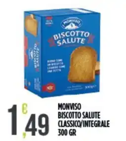Euroesse Monviso biscotto salute offerta