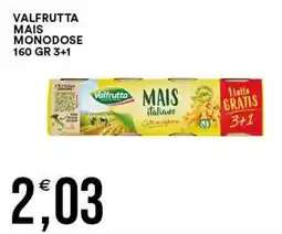 Vantaggio Cash&Carry Valfrutta Mais Italiano offerta