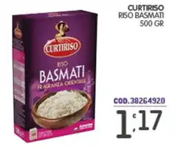 Eurocash Curtiriso riso basmati offerta