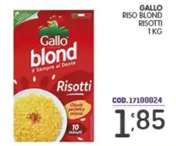 Eurocash Gallo blond Risotti offerta