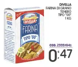 Eurocash Divella farina tipo '00' offerta