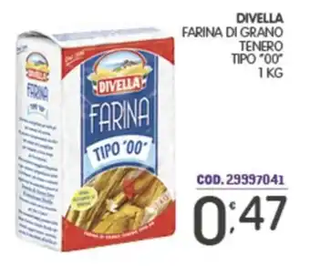 Eurocash Divella farina tipo '00' offerta