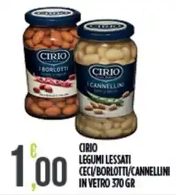 Euroesse Cirio legumi lessati offerta