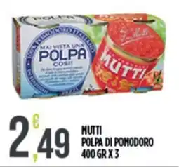 Euroesse Mutti polpa di pomodoro offerta