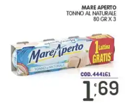 Eurocash Tonno al naturale Mare Aperto offerta