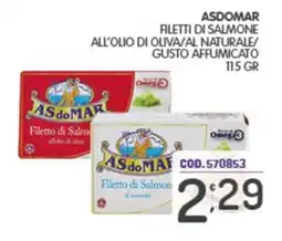 Eurocash Asdomar filetti di salmone offerta