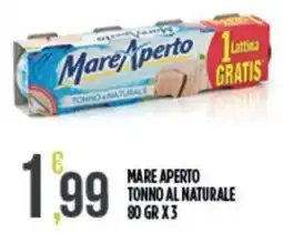 Euroesse Mare Aperto tonno al naturale offerta