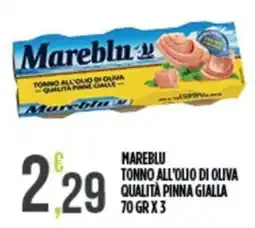 Euroesse Mareblu tonno all'olio di oliva offerta