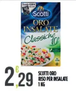 Euroesse Scotti Oro riso per insalate offerta