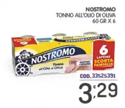 Eurocash Nostromo tonno all'olio di oliva offerta