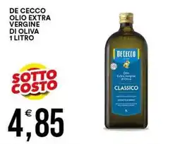 Vantaggio Cash&Carry De Cecco olio extra vergine di oliva classico offerta