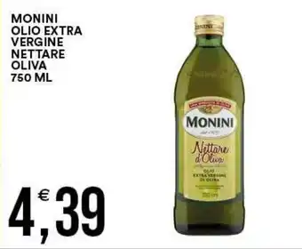 Monini olio extra vergine di oliva nettare d'oliva