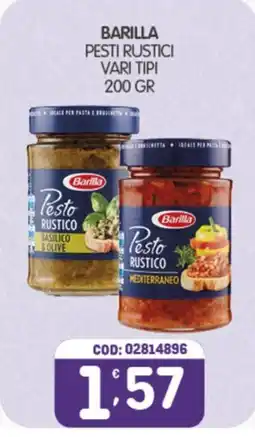 Eurocash Barilla Pesto Rustico offerta