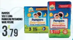 Euroesse Pampers Sole e Luna Mutandino offerta